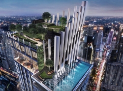 Condo Park Origin Ratchathewi อยู่ใจกลางเมือง ห้อง 1 นอน ห้องชั้นสูง วิวเมืองสวยๆ