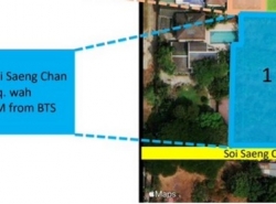 ขายที่ดินสุขุมวิท40 ซอยแสงจันทร์ เนื้อที่ 594.4 ตรว (1 ไร่ 194.4 ตรว) ห่างจาก BTS ทองหล่อ 700 เมตร