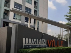 ขาย-เช่าคอนโด Lumpini Ville On Nut - Lat Krabang ห้องพิเศษ 2 นอนแบบ Combine