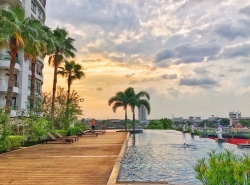 ขาย คอนโด Supalai Casa Riva Rama3 100 ตรม. 2 beds 2 baths 1 living 1 kitchen 1 storage 2 parking lots 3 balconies