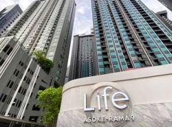 ให้เช่าLife Asoke-Rama9 ห้องแต่งสวย เฟอร์นิเจอร์ครบ เต็มทุกการอยู่อาศัย