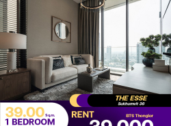 พร้อมเช่าแล้วห้องตอบโจทย์มาก คอนโด The Esse Sukhumvit 36 ใกล้ BTS ทองหล่อเช่าราคา 39,000 บาท