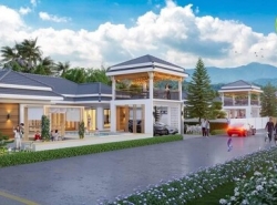 A luxurious villa located in the Srinangdin Pool Villa Project in Khao Klom - Krabi .