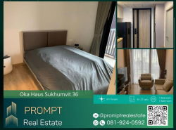 OP01573 - Oka Haus Sukhumvit 36- 34.27 sqm - BTS Thonglor- Gateway Ekkamai