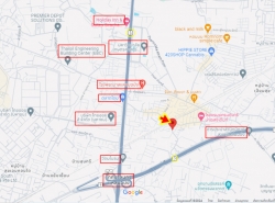 ขาย ทาวน์โฮม ใกล้แยกอ่าวอุดม ศรีราชา2 ชั้น 80 ตรม. 19 ตร.วา ทำเลดี