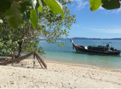  Beach front land 18 Rai Naka Yai Island, Phuket. ที่ดินติดทะเล เกาะนาคา