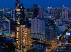 1 Bedroom Condo Ashton Silom ห้อง Fully Fitted แบ่งได้เป็นสัดส่วนลงตัว