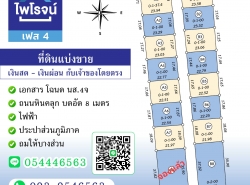 ขายที่ดิน คลอง 15 องครักษ์ ย่านตลาดค้าขายต้นไม้ 100 ตรว  เป็นที่ดินเปล่าถมแล้วบางส่วน เหมาะปลูกบ้าน ทำสวน ทำการเกษตรเล็กๆ