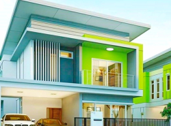 Land-Houses 60 ตรว. เมกะบางนา 5 กม.ให้เช่า-ขาย บ้านเดี่ยว 2ชัั้น ม.หัวเฉียว Homepro สุวรรณภูมิ  3นอน 3น้ำ 2จอดรถ 220ตรม. ติด ถ.บางนา-ตราด  