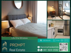 KL04349 - Life One Wireless - 35 sqm  - BTS Ploenchit - Chidlom - Centralworld