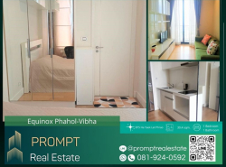 EF00880 - Equinox Phahol - Vibha - 30.4 sqm  - BTS Ha Yaek Lat Phrao- BTS Mo Chit- Central Lardprao- Union Mall