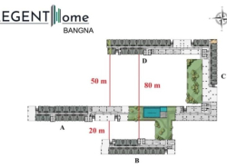 ขายใบจองเท่าทุน คอนโด Regent home บางนา ตึก D ชั้น 18 ห้องมุม 28 ตรม.