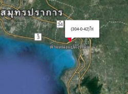 ขาย ที่ดิน ที่ดินติดถนนสุขุมวิทสายเก่า ประมาณ กม ที่ 70 อ.บางปะกง ฉะเชิงเทรา 304 ไร่ 42 ตร.วา อยู่ในเขตเศรษฐกิจพิเศษ EEC พื้นที่สีเหลือง