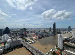 ขายถูกสุด เดอะ ริเวอร์ วิวเจ้าพระยา riverfront 3นอน ห้องมุม 188 ตรม ซ.เจริญนคร ใกล้ Icon Siam