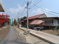 ขายที่ดินเปล่าติดถนนชัยพฤกษ์ ตำบลคลองพระอุดม อำเภอปากเกร็ด นนทบุรี ใกล้ The Crystal PTT ชัยพฤกษ์ ใกล้ถนนแจ้งวัฒนะ