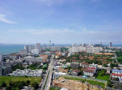 C712 ให้เช่า The Riviera Ocean Drive Condo Pattaya วิวทะเล + วิวเมือง