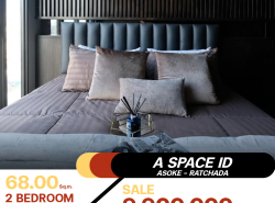 ขายราคาพิเศษคอนโด A Space ID Asoke - Ratchada ห้องรีโนเวทใหม่ทั้งห้อง