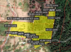 ขายที่ดินสวนมะพร้าวบนเนินเขา ใกล้หาดหน้าทอน เกาะสมุย 11-0-35.8 ไร่ ราคา 33,268,500 บาท (3 ลบ./ไร่)