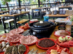 เซ้งร้านหมูกระทะ สมุทรสาคร เอกชัย โพธิ์แจ้ มหาชัย แหล่งชุมชน ใกล้โรงเรียน-โรงงาน พร้อมแบรนด์