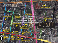 รหัส  DSL-630.A2 (3A-02) Sale คอนโด. Craft Ploenchit ใหญ่ 47 SQUARE METER 1BR1BR 8000000 thb ใกล้ รถไฟฟ้า BTS เพลินจิต โครตคุ้ม