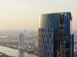 ขาย Banyan Tree Residences Riverside ห้องขนาดใหญ่ กระจกโค้งฟูเฟรม วิวแม่น้ำเจ้าพระยา