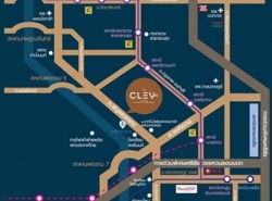  ขายดาวน์ ตำแหน่งพิเศษ มีชั้นละ 1 ห้อง The CLEV Riverline เจ้าพระยา วงศ์สว่าง ห้องมุม ขนาด 32.78 ตร.ม. ชั้น 32   