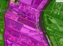 ขาย ที่ดินผังสีม่วง ใกล้ลาดกระบัง, สนามบินสุวรรณภูมิ 24-1-8.2 ไร่ เหมาะทำโรงงาน,โกดัง,บริษัท