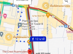 ให้เช่า คอนโด THE CREST  ร่วมฤดี 265.8 ตรม ชั้น 7 จำนวน 3 ห้องนอน 3 ห้องน้ำ 1 ห้องแม่บ้านใกล้ BTS เพลินจิต 900 เมตร ซอยร่วมฤดี2