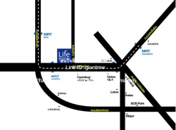 Condominium Life @ Ladprao 18 35 Square Meter 1 นอน ไม่ไกลจาก MRT ลาดพร้าว น่าอยู่