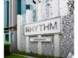 ขายคอนโด Rhythm Sukhumvit 50 ห้องราคาดีมากๆ  ห้องตกแต่งมาสวย เฟอร์นิเจอร์ครบครัน