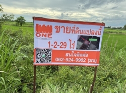  ขายที่ดิน ตำบลวังอิทก อำเภอบางระกำ พิษณุโลก เนื้อที่ : 1-2-29 ไร่