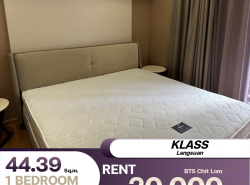 ขายคอนโด Klass หลังสวน คอนโดใหม่พร้อมเฟอร์นิเจอร์ ใกล้ BTS ชิดลม