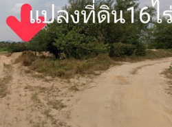 WAN6805ขายที่ดินม่วงจุดขาว จำนวน  16-0-0ไร่  มาบยางพร ใกล้นิคมอุตสาหกรรมอีสเทิร์นซีบอร์ด ระยอง