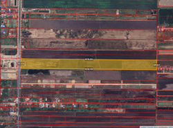 ขาย ที่ดิน ริมถ.คลองเก้า ขนาดใหญ่  ติดสามแยกไมตรีจิต 43 ไร่ 15.5 ตร.วา