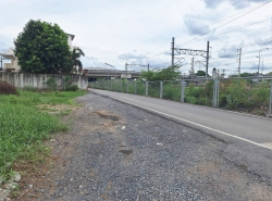 ขายที่ดินเปล่า 100 ตรว. ทำเลสวย ติดสถานีรถไฟฟ้าหลักหก ปทุมธานี