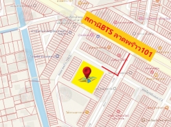 ขาย ที่ดิน ลาดพร้าว 128 ไดร์ฟอิน 1 ไร่ 87 ตร.วา