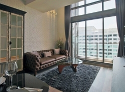 ให้เช่า คอนโด The Lofts เอกมัย ห้องแบบ Duplex ID-16014