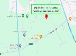 ขายที่ดิน197ตรว. แปลงมุม ถมแล้ว ถ.บางคูลัด-วัดพระเงิน บางใหญ่  