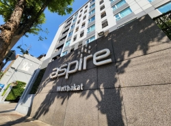 ขาย คอนโด ใกล้btsวุฒากาศ aspire วุฒากาศ 22.74 ตรม ขายต่ำกว่าราคาประเมิน