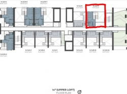 ขายดาวน์ Whizdom Craftz Samyan ชั้น14 พื้นที่ 70.75 sqm. 2 Bedrooms 