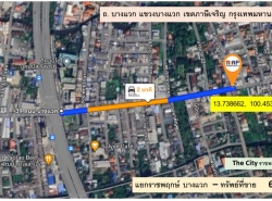 ขาย อาคารพาณิชย์ - 168 ตรม. 15 ตร.วา ถ.บางแวก ตรงข้าม ม.The City, กรุงเทพ