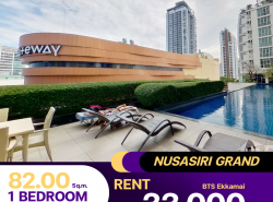 ว่างเช่าราคาดี ห้องตกแต่งสวย คอนโด Nusasiri Grand Sukhumvit 42 สิ่งอำนวยความสะดวกครบ