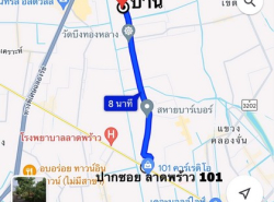 ให้เช่าทาวน์โฮม ลาดพร้าว   ใก้ลเดอะมอลล์บางกะปิ  ราคาพิเศษ  18,000 