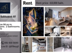 Rent CondoLaviq Sukhumvit 57 Condo 2 bedrooms 2 bathrooms