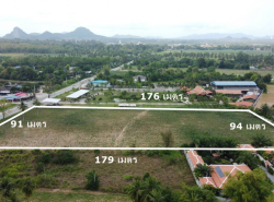 ขายที่ดิน 10 ไร่ กว้างติดถนน 91 ม. ใกล้สนามกอล์ฟฟินิกซ์ ห้วยใหญ่ บางละมุง โซน EEC