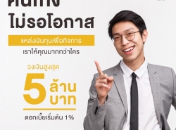 สินเชื่อเพื่อธุรกิจ ผู้ประกอบการ 