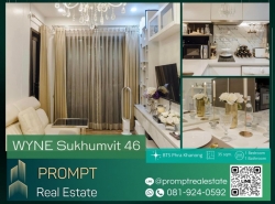 WX01095 - WYNE Sukhumvit - 35 sqm - BTS Phra Khanong- DONKI Mall Thonglor- Sukumvit Hospital