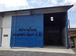 โกดังโรงงานให้เช่า 800 ตรม.ใกล้ ถ.ใหญ่ 4 เลน ถ.บ้านแพ้ว ต.พระประโทน เมืองนครปฐม 