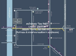 ให้เช่าคอนโดวิวแม่น้ำ (ใกล้ MRT) “เดอะ โพลิแทน รีฟ (The Politan Rive)” ชั้น 40, 31.46 ตร.ม. 1 น 1 น้ำ