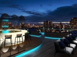 POR3754 ให้เช่า Rooftop bar พร้อมสระว่ายน้ำ เพชรบุรี พัฒนาการ เอกมัย ทองหล่อ  เหมาะทำบาร์